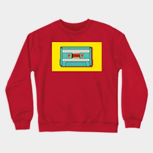 The Old Cassette Tape Crewneck Sweatshirt